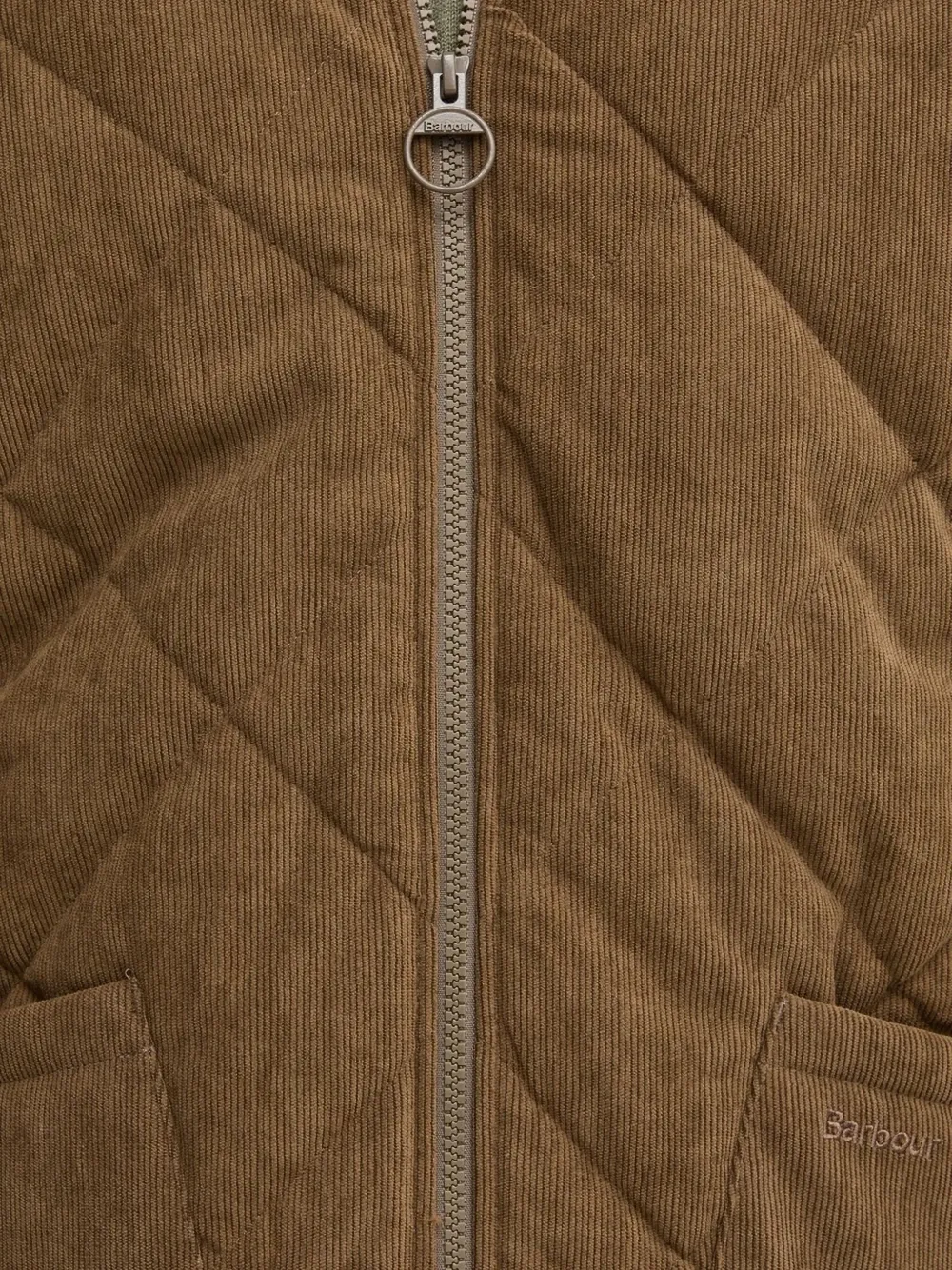 Barbour Liddesdale corduroy padded jacket Bruin