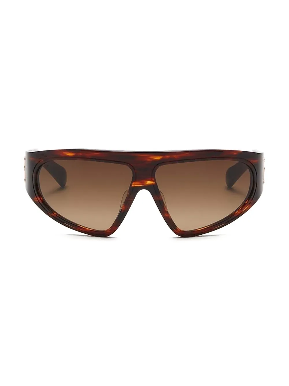 Balmain Eyewear B-Escape zonnebril met shield montuur Bruin