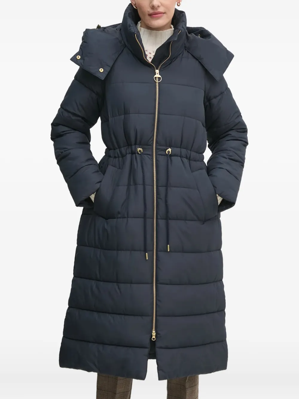 Barbour quilted puffer jacket | Blue | Image 1