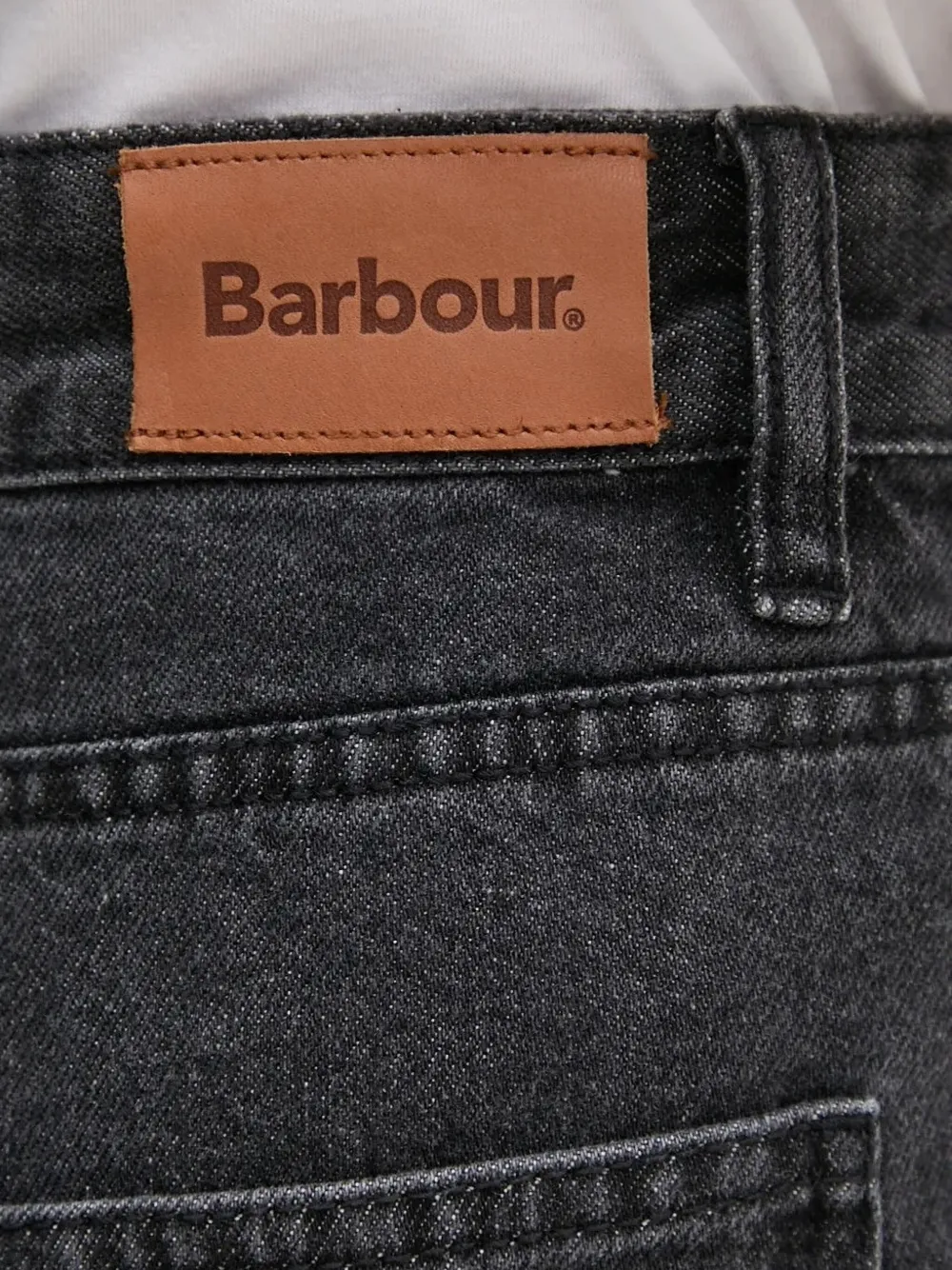 Barbour Straight jeans Zwart