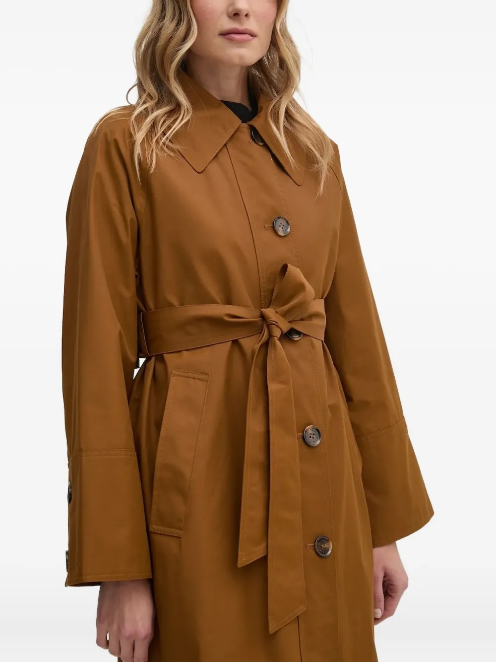 Barbour Trenchcoat met ceintuur Bruin