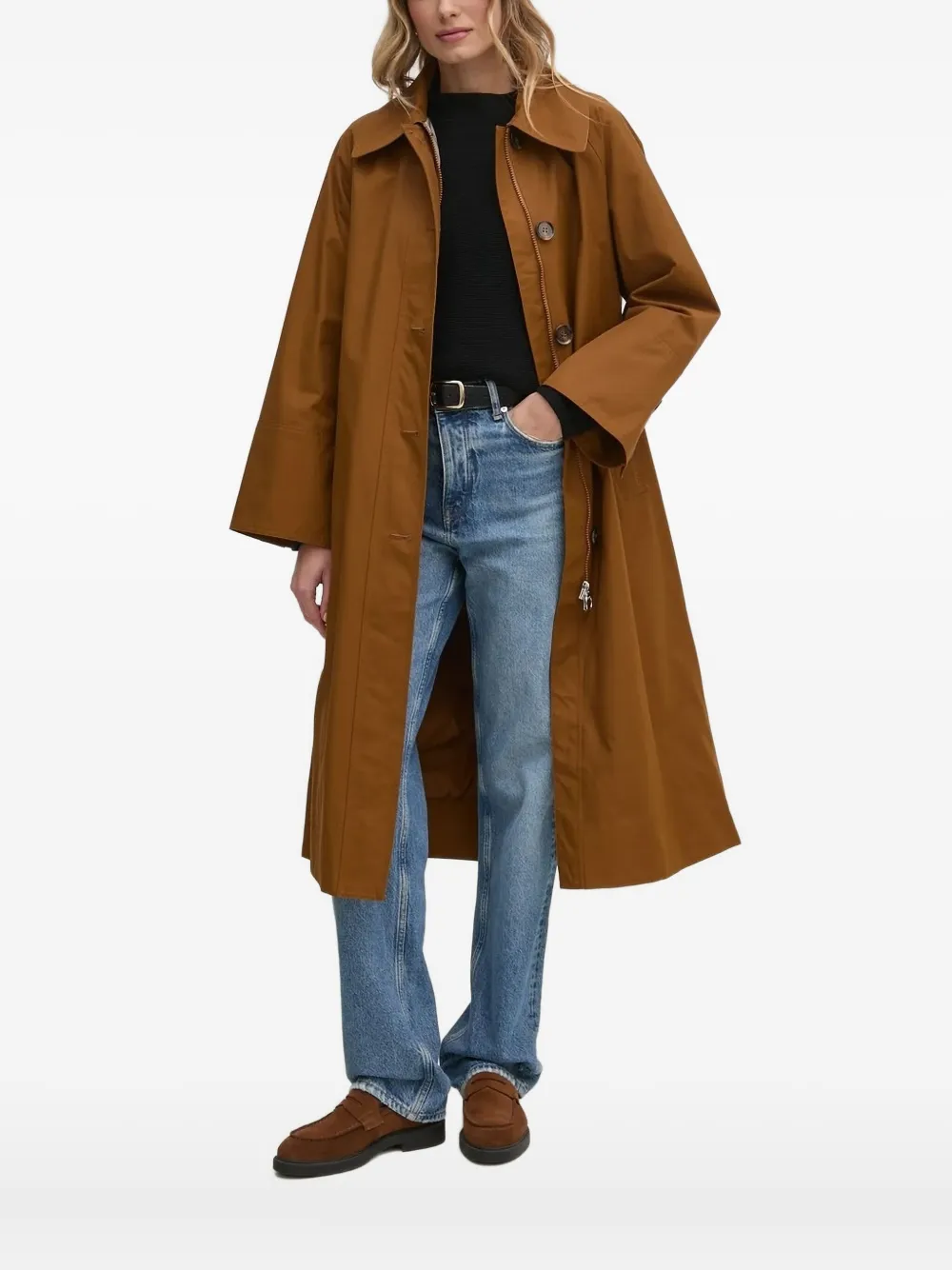 Barbour belted trench coat Bruin