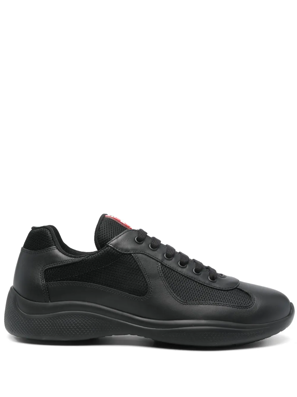 Prada America's Cup sneakers Zwart