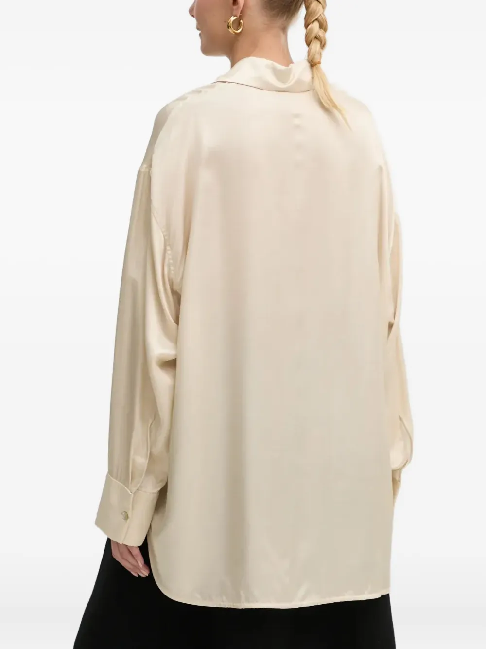 Aeron Abstract-print Shirt In Neutral