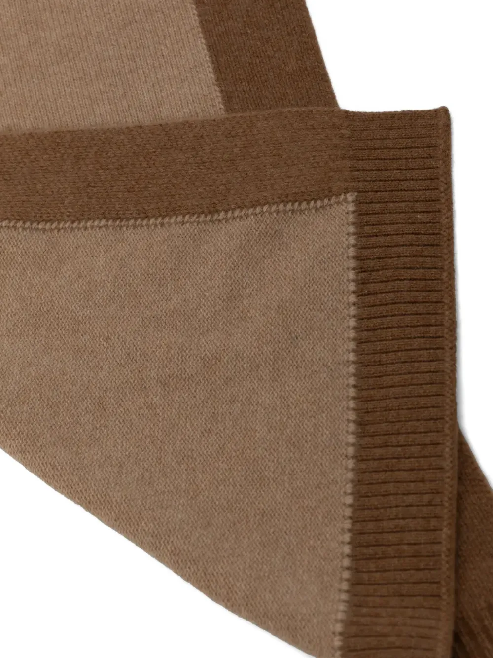 AERON colour-block scarf - Beige