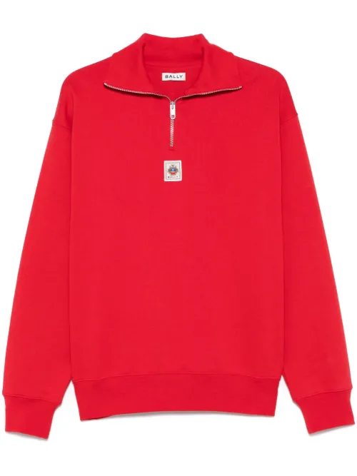 Bally sweat à patch Emblem - Rouge - Bally - Modalova