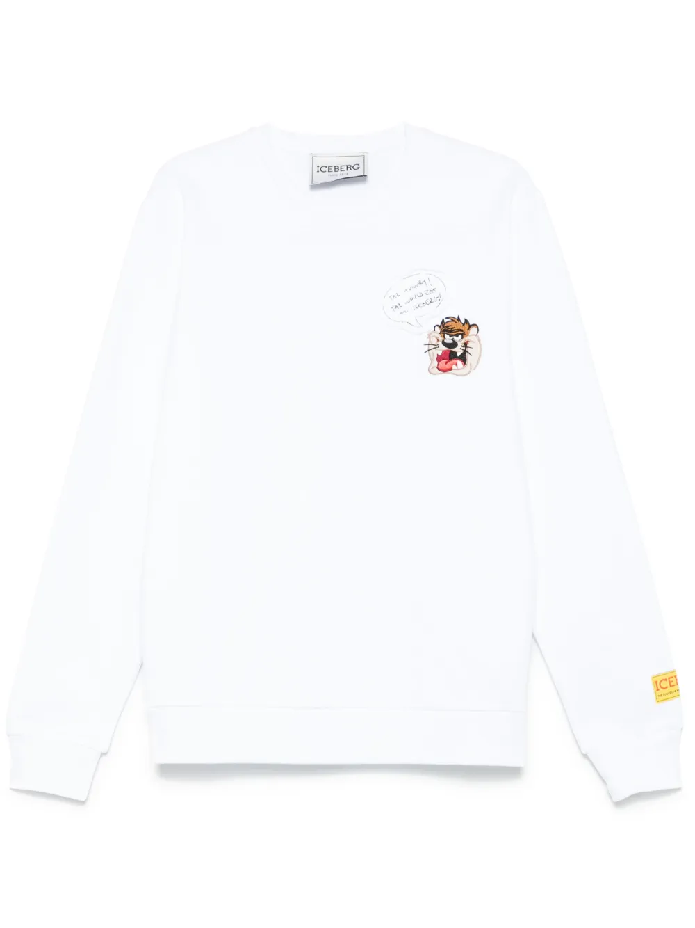 appliqué-detail sweatshirt