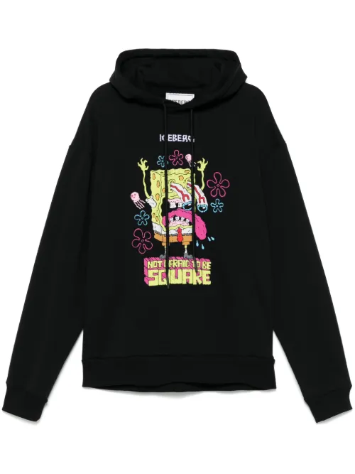 Hoodie à motif imprimé - Iceberg - Modalova