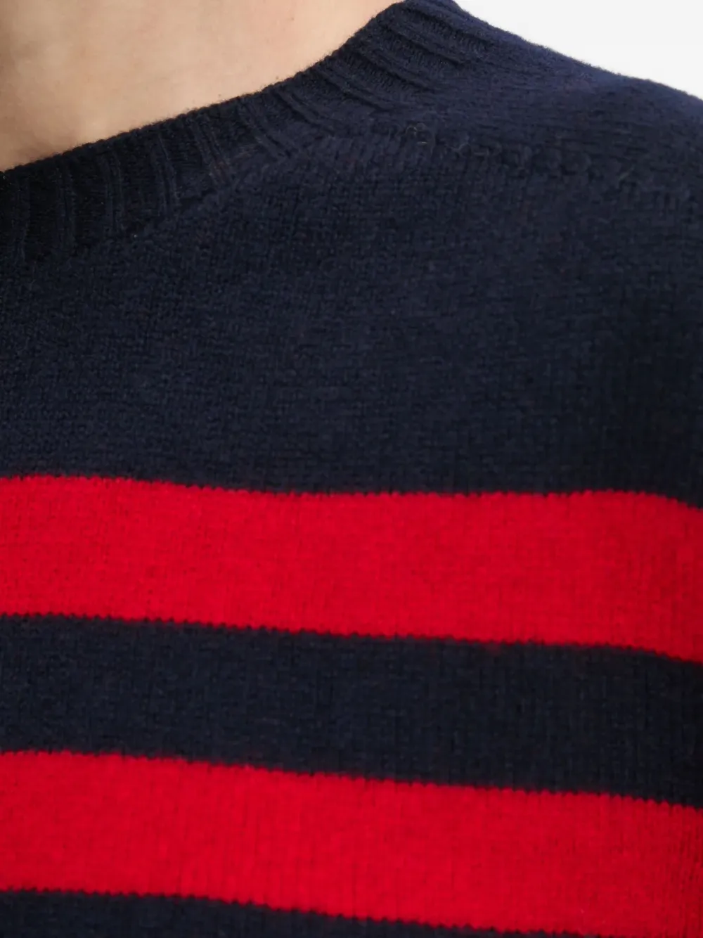 Barbour Gestreepte trui Blauw