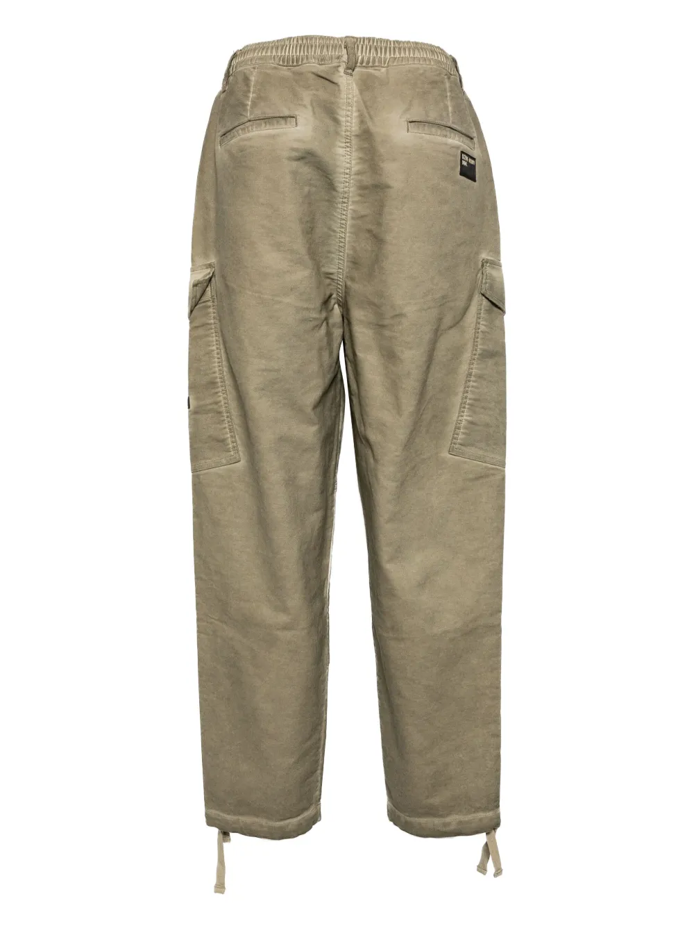 Izzue Cargo straight broek - Groen