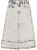 izzue A-line skirt - White