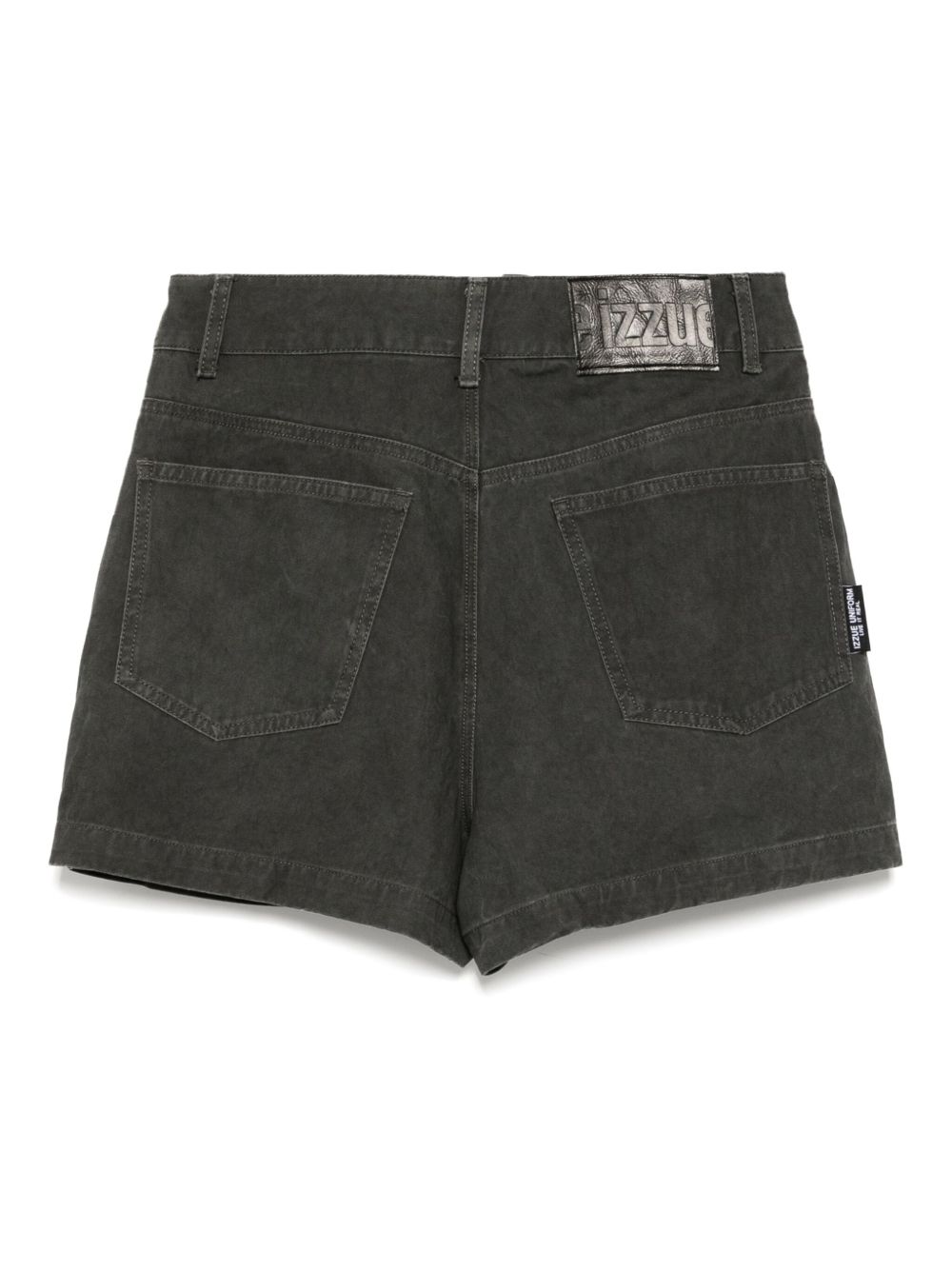 izzue Shorts met ritssluiting - Zwart