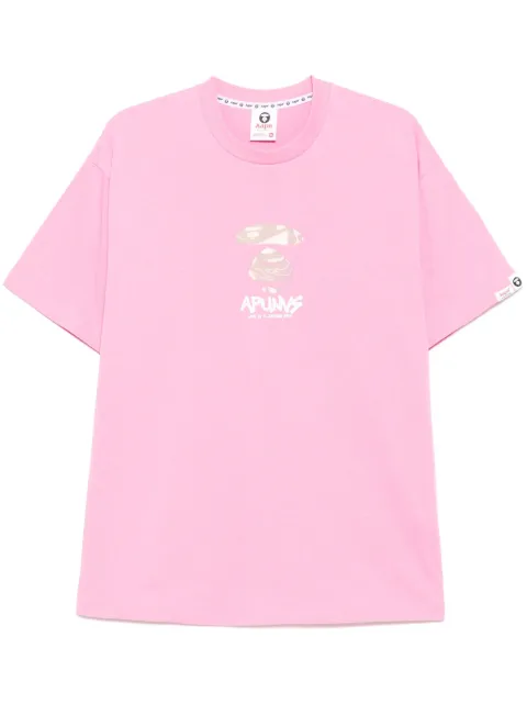 AAPE BY *A BATHING APE® logo-print T-shirt