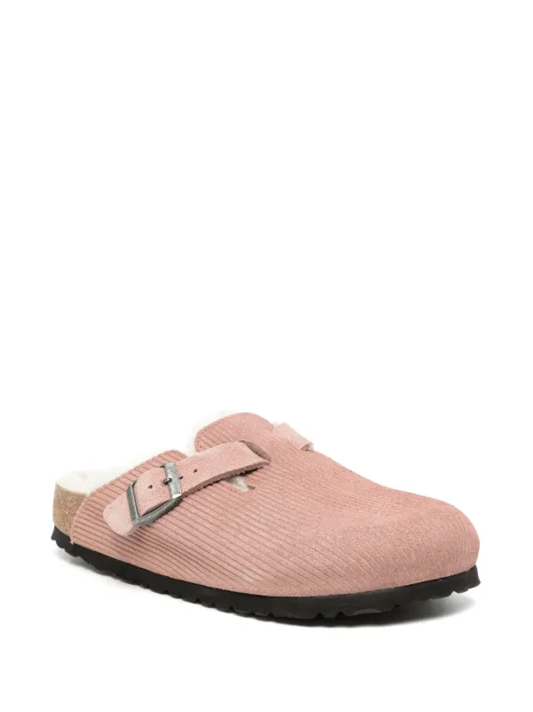 靴 birkenstock boston pink Birkenstock Boston スリッポン | ピンク | FARFETCH JP