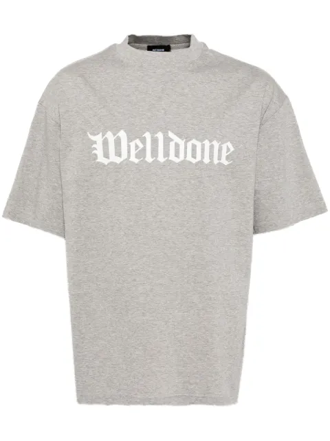 We11done playera con logo estampado