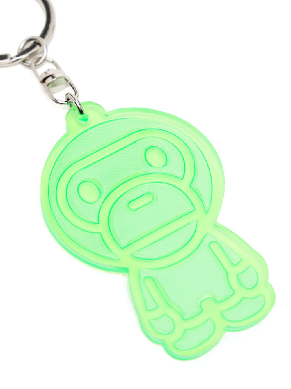 A BATHING APE® Baby Milo reflecterende sleutelhanger - Groen