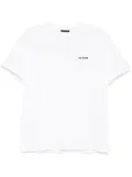 We11done embroidered logo T-shirt - White
