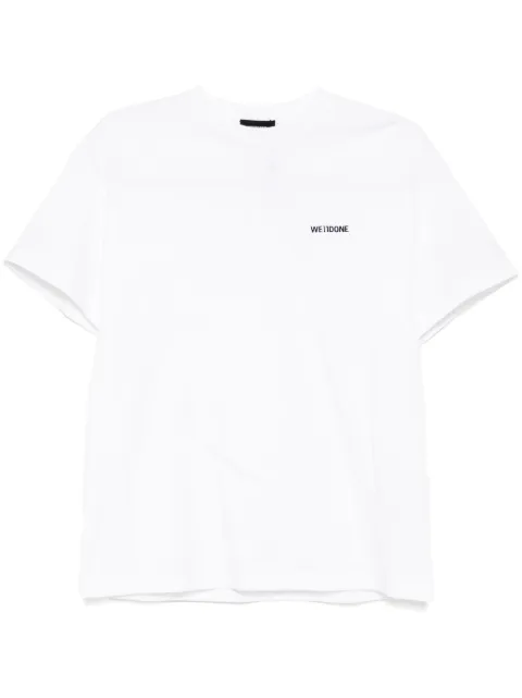 We11done embroidered logo T-shirt
