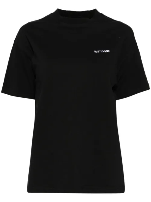 T-shirt à logo brodé - We11done - Modalova