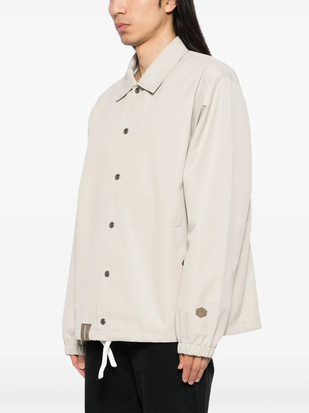 CHOCOOLATE Shirtjack met lange mouwen Beige