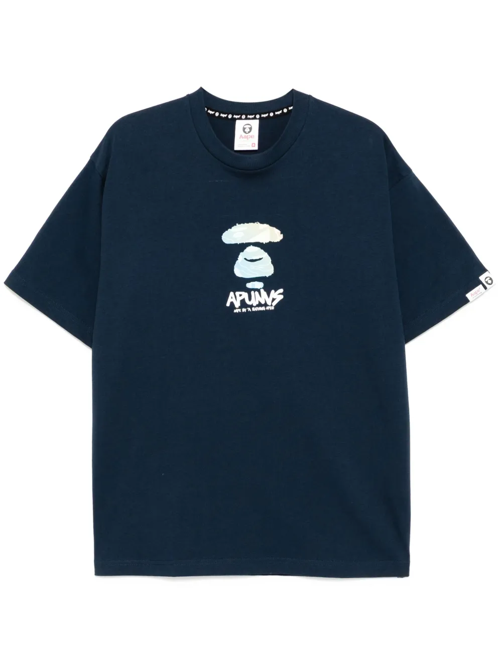 AAPE BY *A BATHING APE® logo-print T-shirt