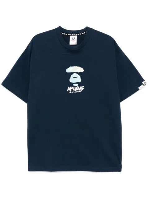AAPE BY *A BATHING APE® playera con logo estampado
