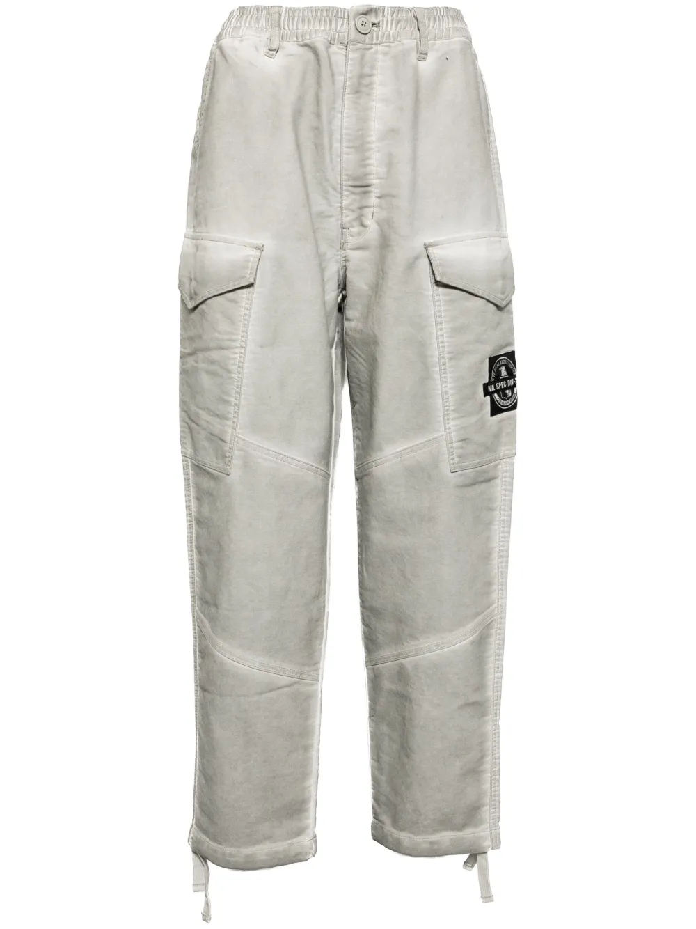 cargo straight trousers