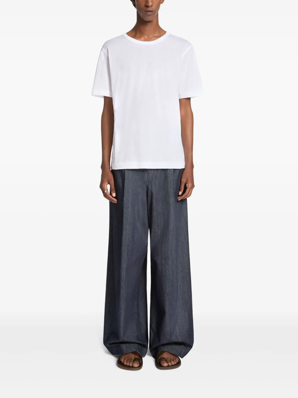 DRIES VAN NOTEN Katoenen T-shirt - Wit