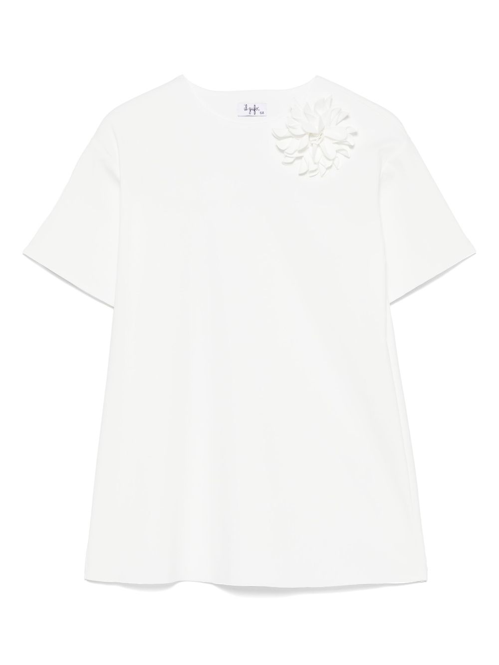 Il Gufo A-line dress - White