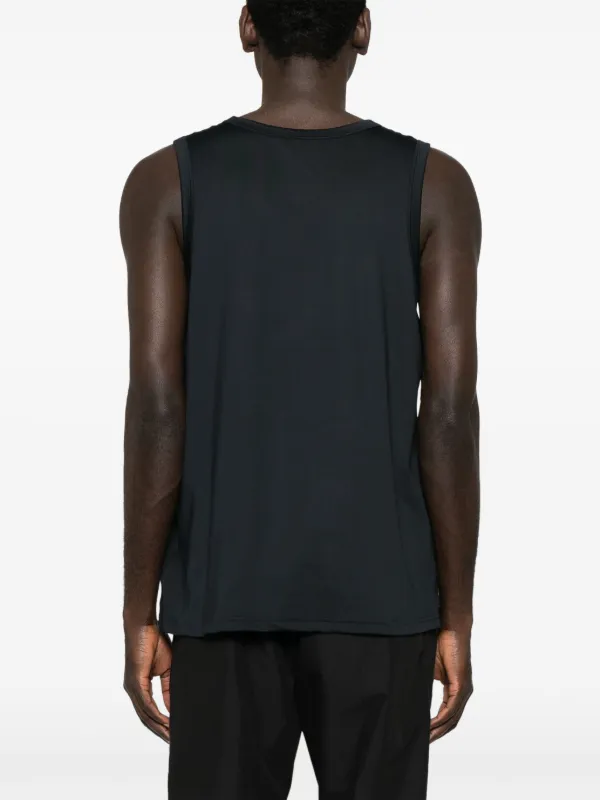 Jil Sander Jersey Performance Tank Top | Black | FARFETCH