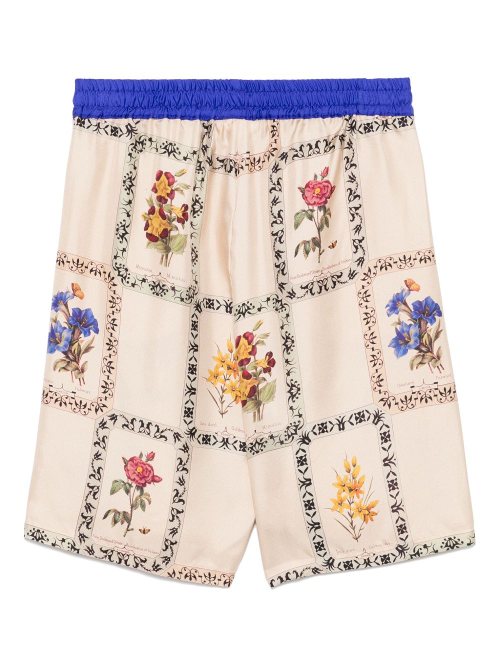 Pierre-Louis Mascia Zijden shorts - Beige