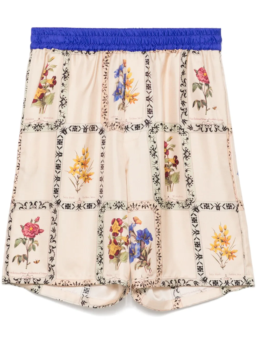 Pierre-Louis Mascia Zijden shorts Beige