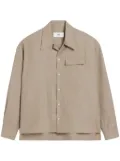 AMI Paris camp-collar shirt - Neutrals