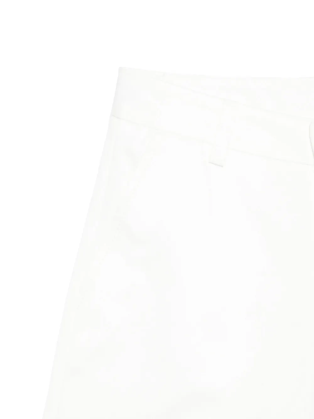 Dondup Interlock Twill Weave Shorts In Neutrals