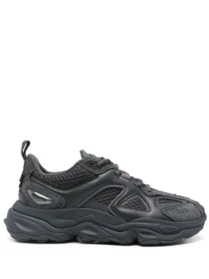 Axel Arigato Atlas Leather Sneakers | Black | FARFETCH ZA