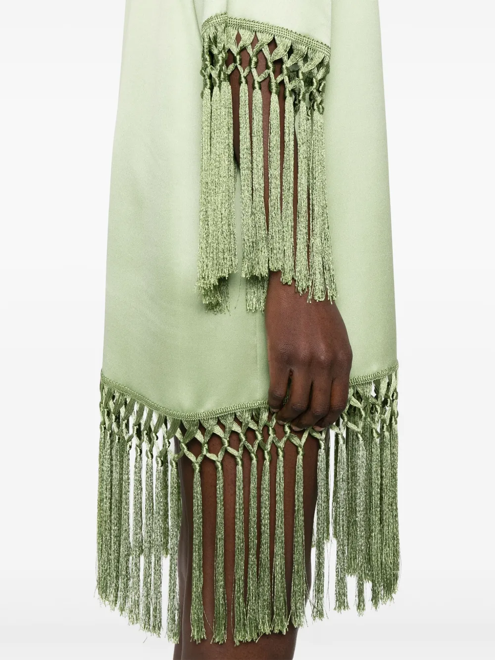 Valentino Garavani Cady Couture mini-jurk Groen
