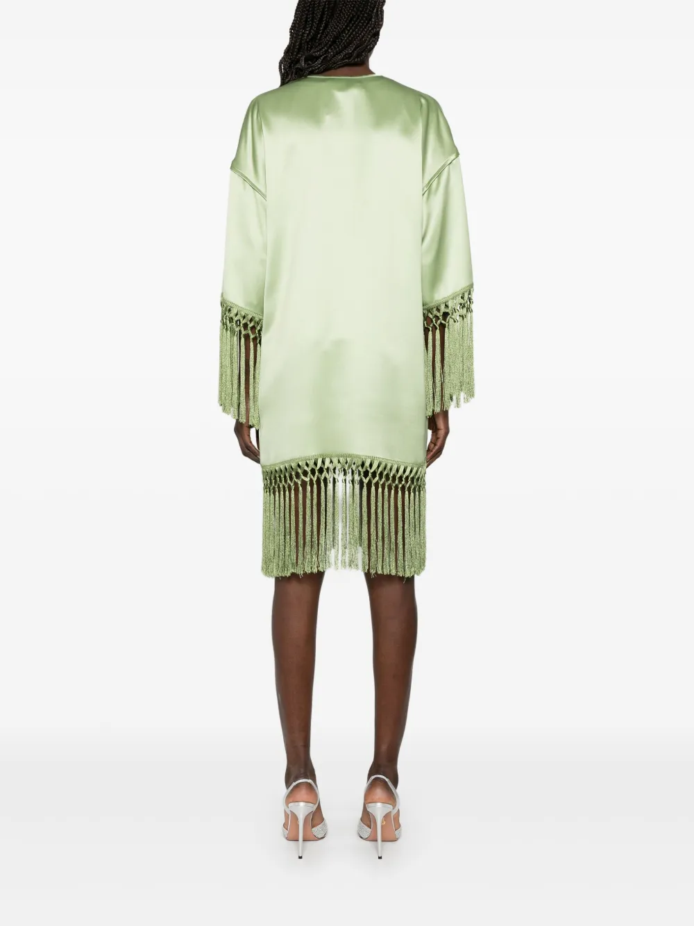 Valentino Garavani Cady Couture mini-jurk Groen