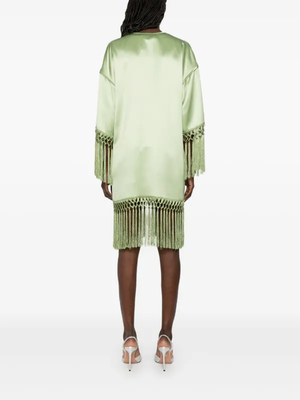 Valentino Garavani Cady Couture Mini Dress | Green | FARFETCH