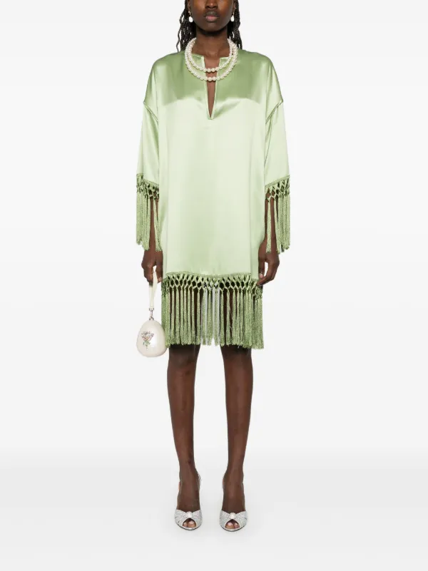 valentino green mini dress Valentino
