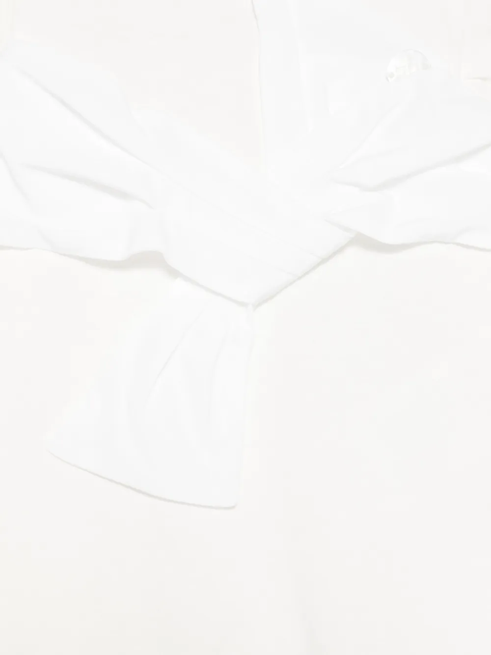 Elisabetta Franchi La Mia Bambina Pyjama met gedraaid detail Beige