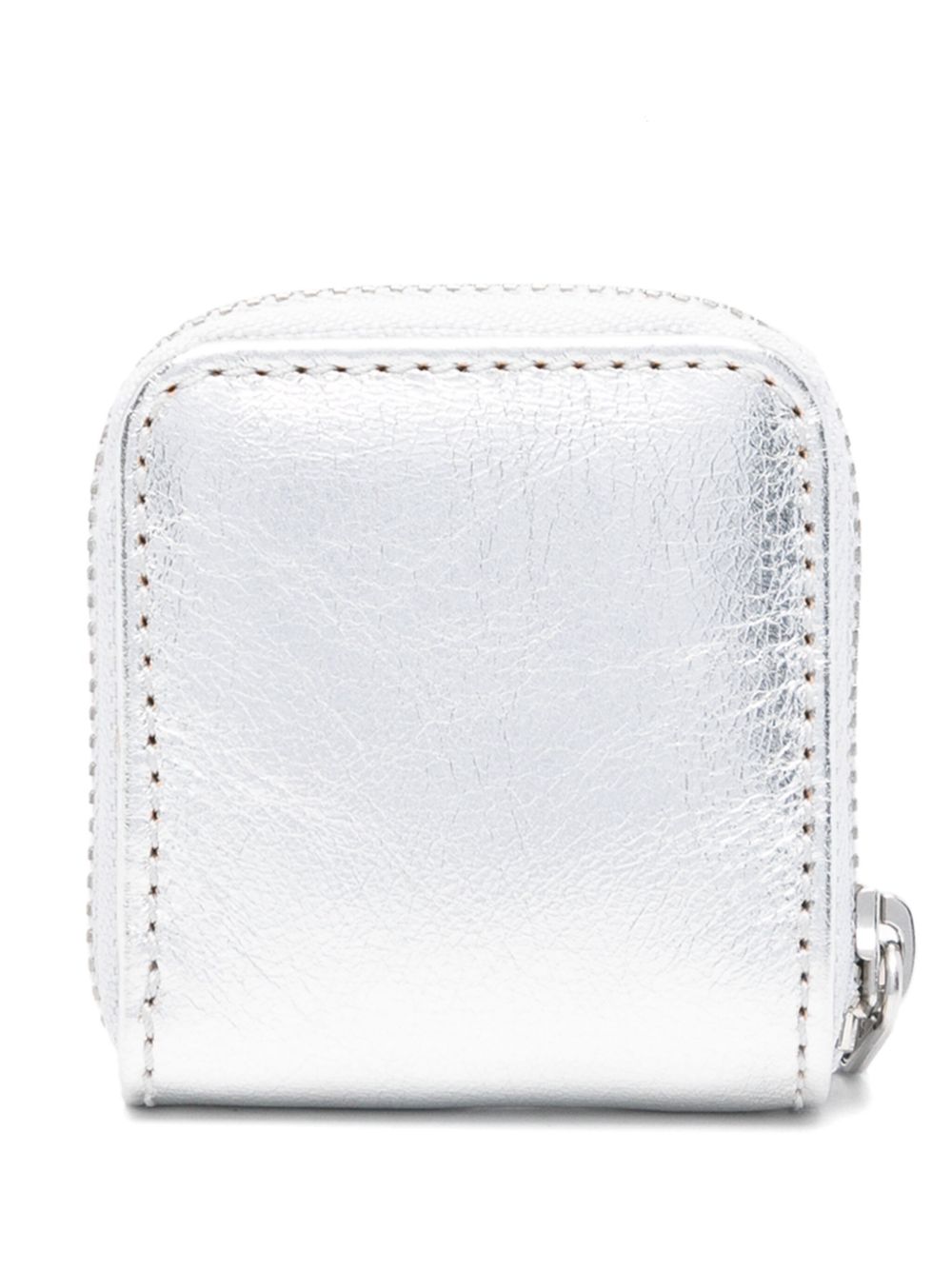 Comme Des Garçons Wallet metallic wallet - Zilver