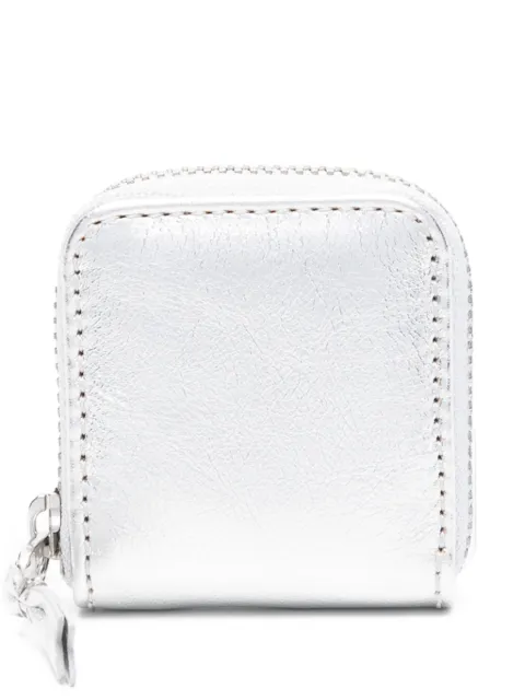 Comme Des Garçons Wallet cartera metalizada