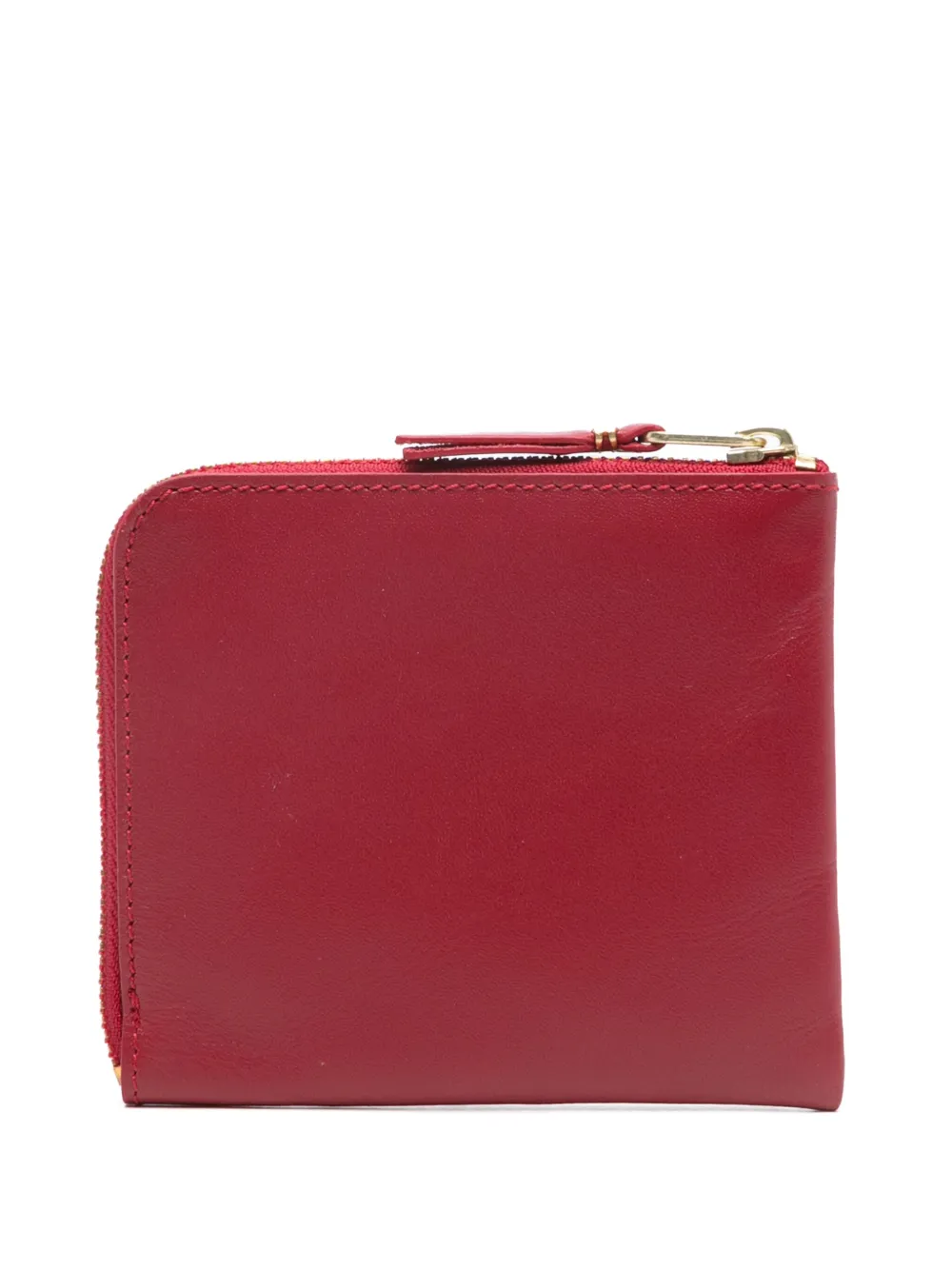 Comme Des Garçons Wallet Leren portemonnee - Rood