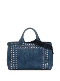 Prada Pre-Owned 2000-2024 Denim Canapa Bijoux satchel - Blue