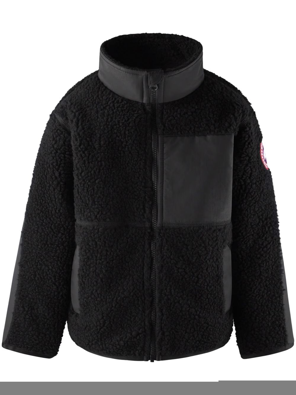 Canada Goose Kids panelled-design jacket Zwart