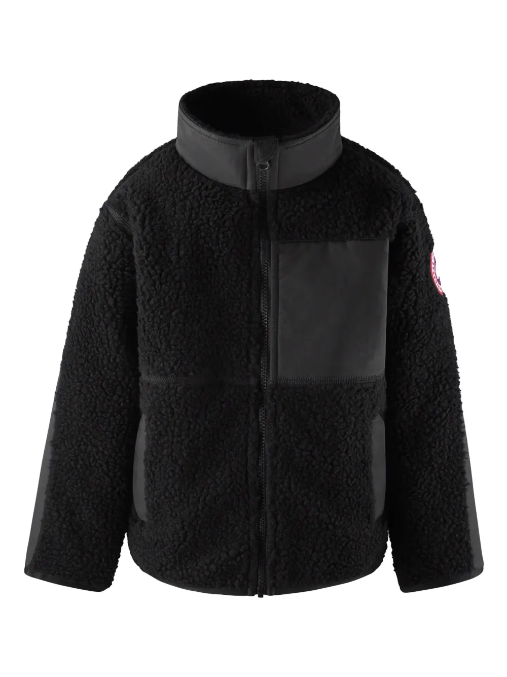 Canada Goose Kids Jack met vlakken Zwart