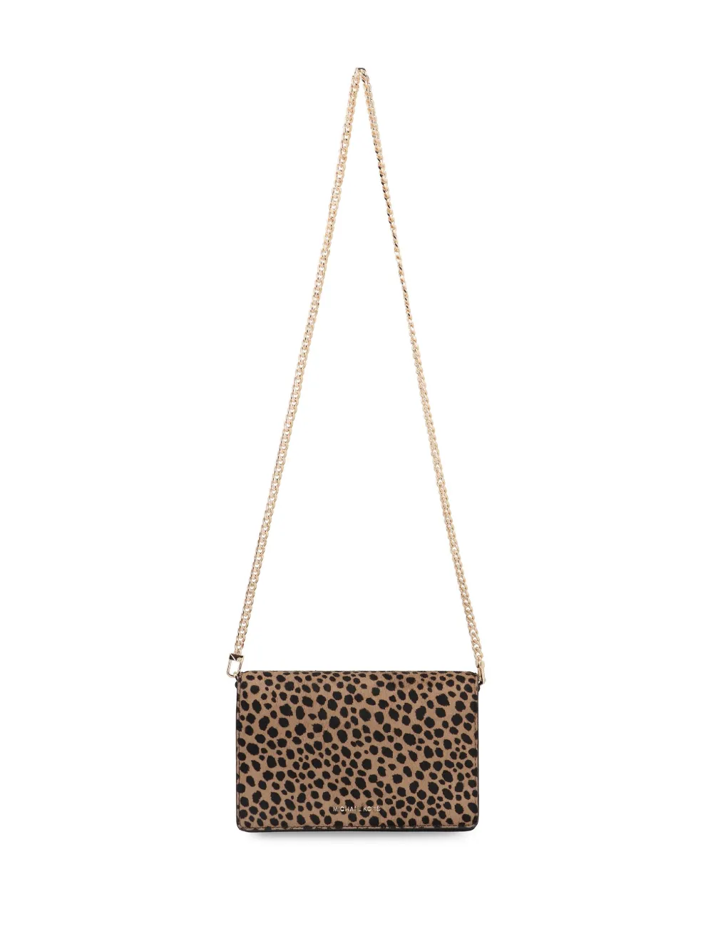 Shop Michael Kors Jet Set Cross Body Bag In Brown