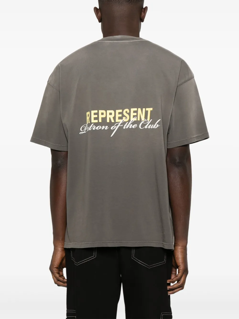 Represent T-shirt met print Groen