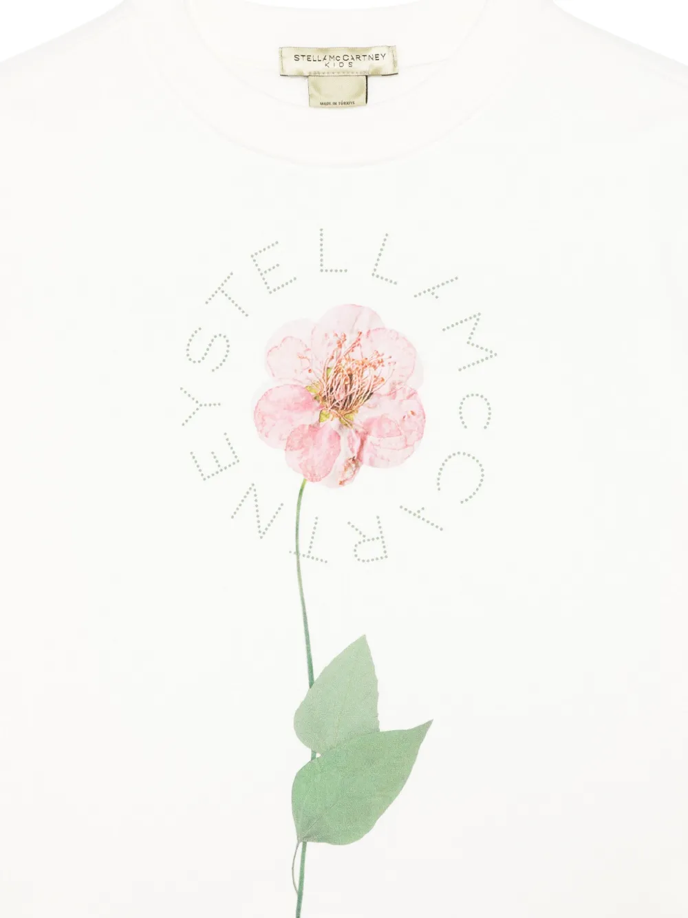 Stella McCartney Kids Sweater met bloemenprint Wit