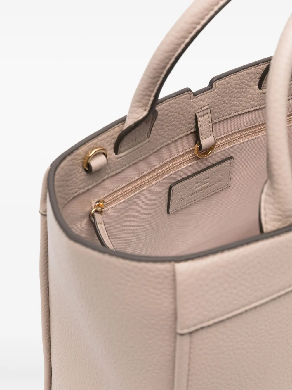 ELISABETTA FRANCHI TEXTURED TOTE BAG